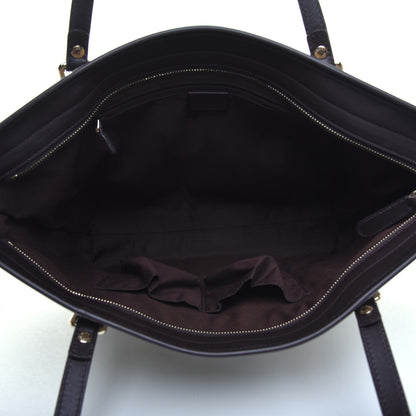 Gucci GG Supreme Monogram Medium Joy Tote Dark Brown 5 of 11