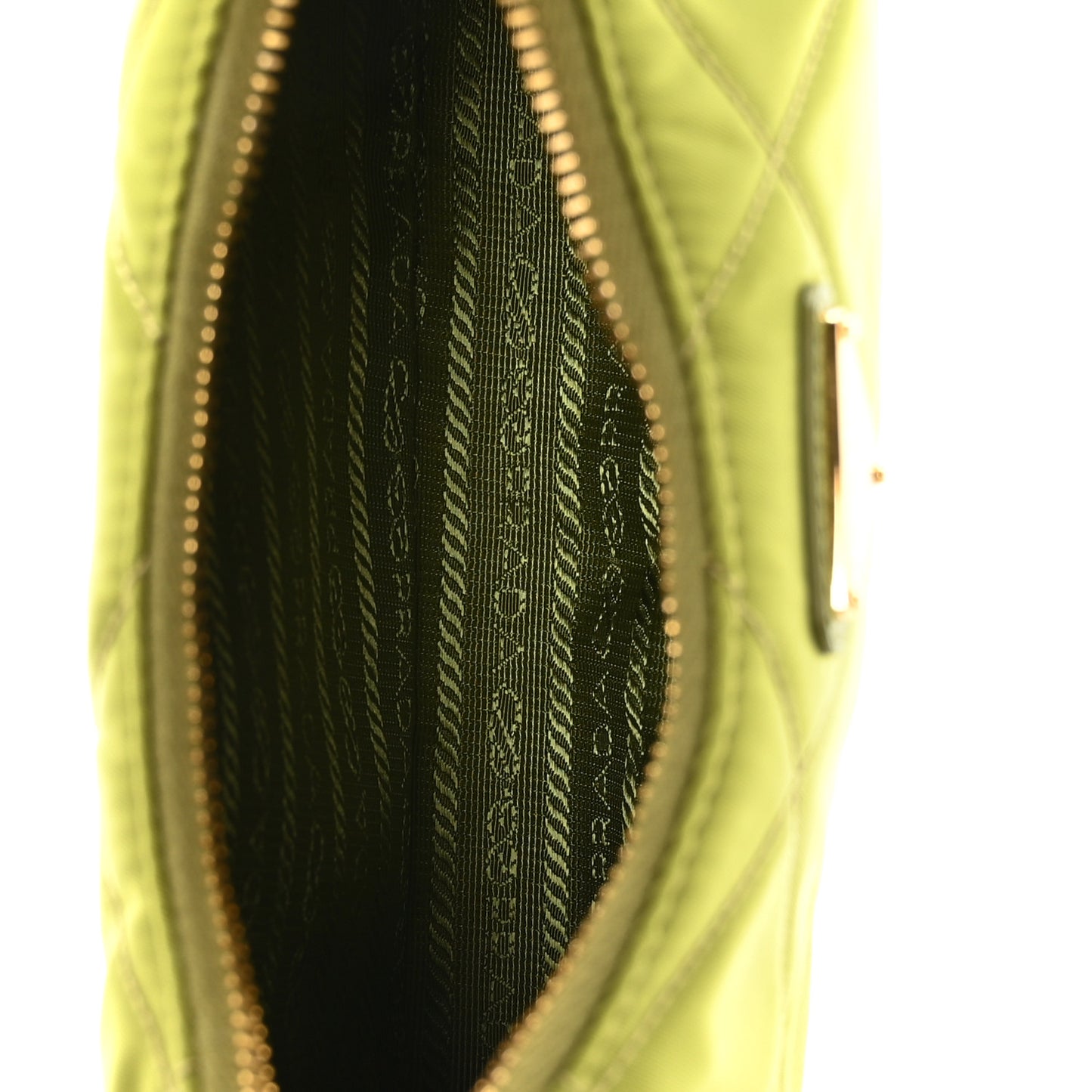 Re-Nylon Saffiano Stitched Mini Re-Edition 1995 Chaine Shoulder Bag Edera