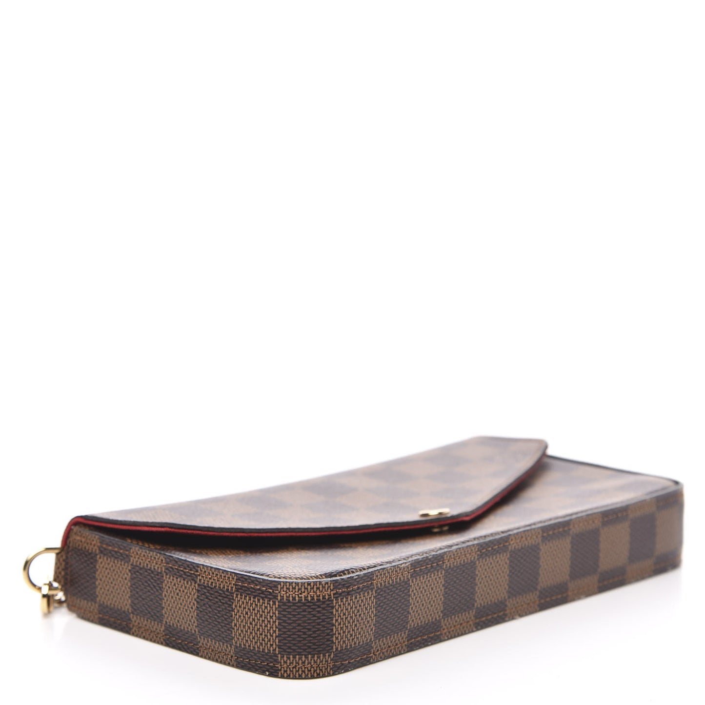 Damier Ebene Pochette Felicie Chain Wallet