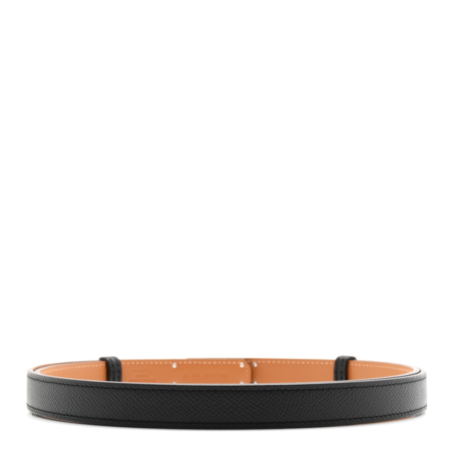 Hermes Epsom Kelly Belt Black 2 of 3