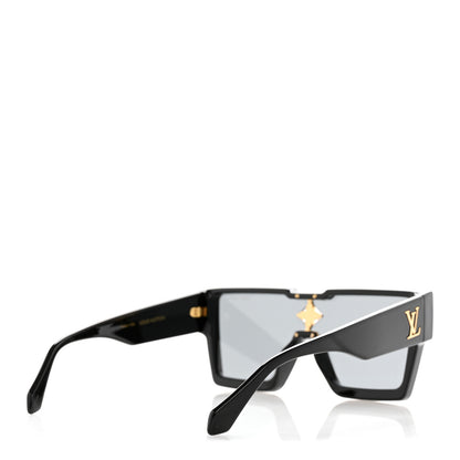 Louis Vuitton Acetate Swarovski Crystal Cyclone Sunglasses Z1578W Black 4 of 10