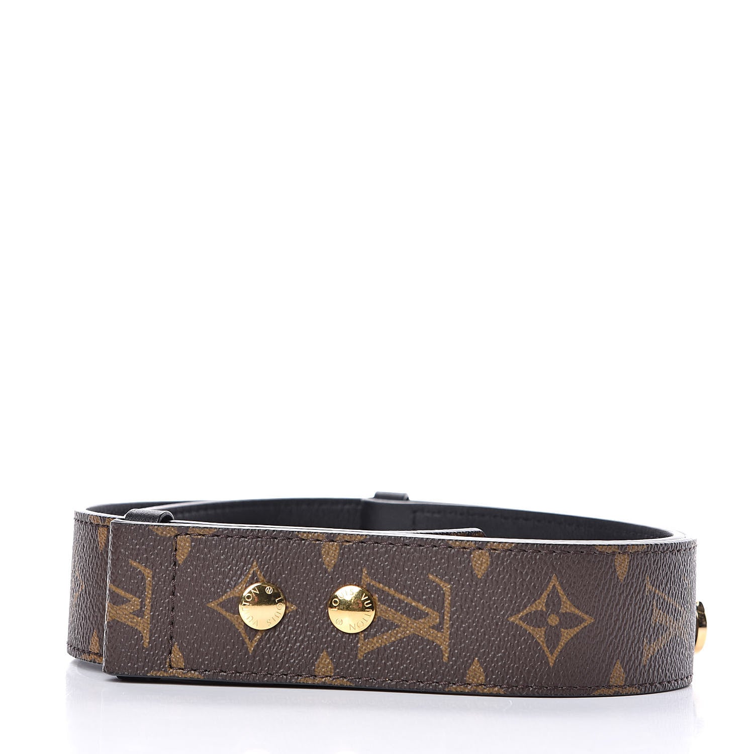 Louis Vuitton Monogram Adjustable Bandouliere Shoulder Strap Black 2 of 5