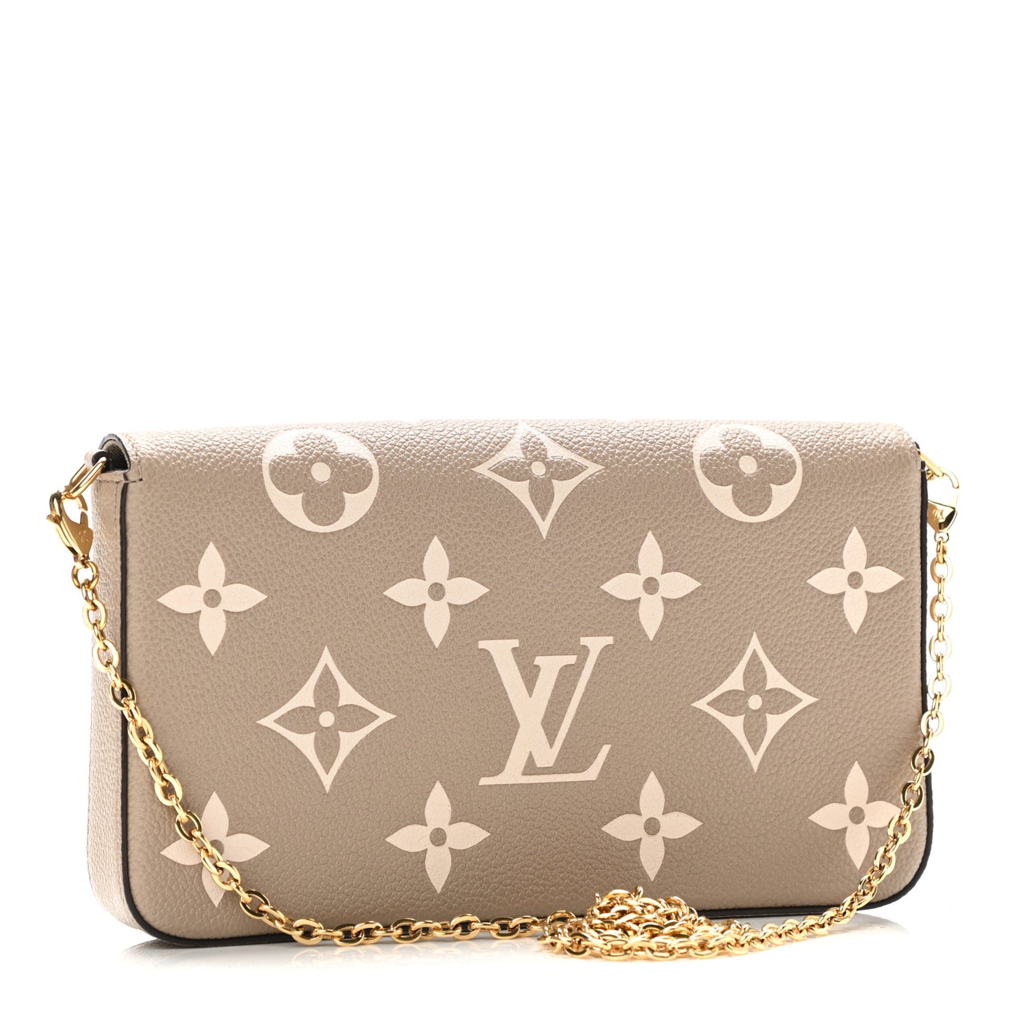 Empreinte Monogram Giant Felicie Pochette Tourterelle Creme