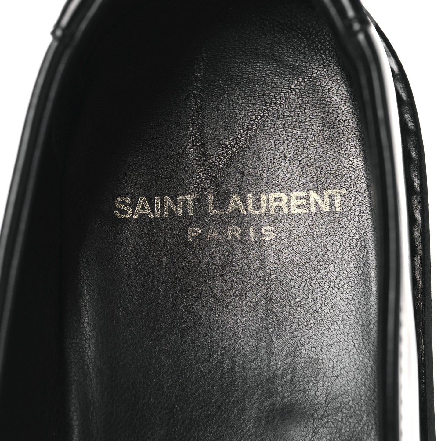 Glazed Calfskin Chunky Le Loafer Penny Slippers 37 Black
