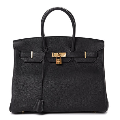 Hermes Togo Birkin 35 Black 1 of 35