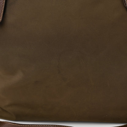 Prada Tessuto Vitello Daino Saffiano Tote Bruciato 15 of 18