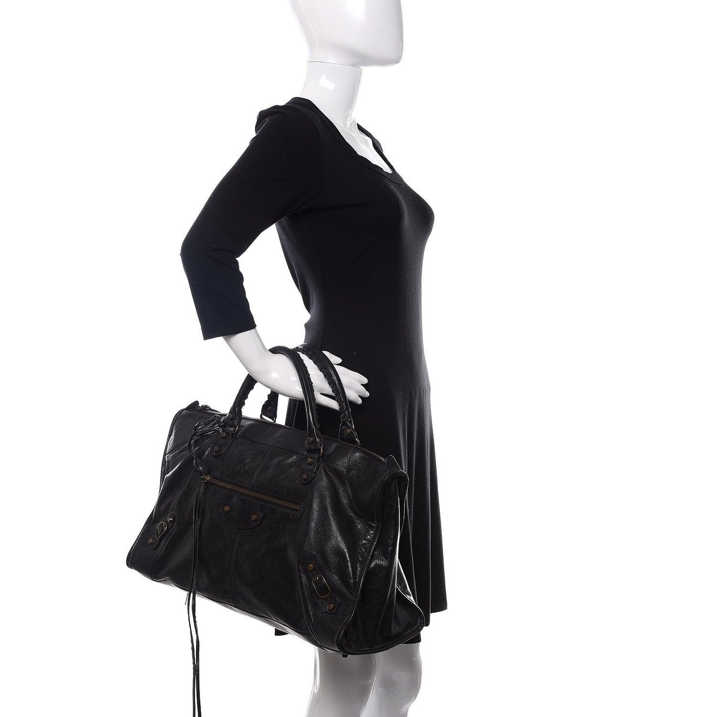 Agneau Classic Hardware Work Black