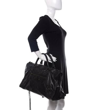 Balenciaga Agneau Classic Hardware Work Black 2 of 11