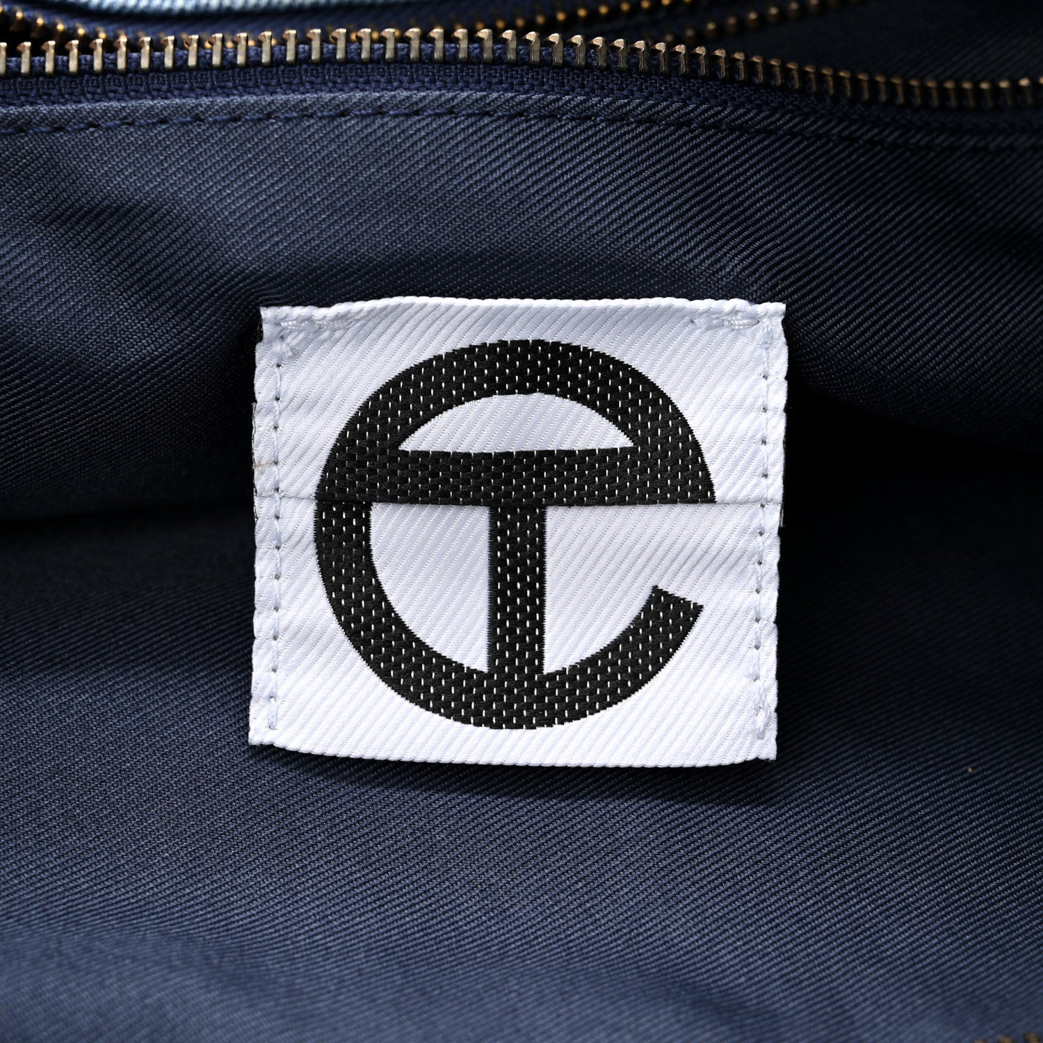 Telfar Denim Medium Shopping Bag Blue 6 of 10