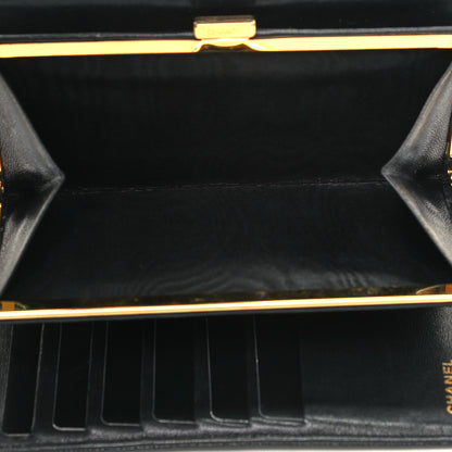 Chanel Caviar Timeless CC French Wallet Black 4 of 9