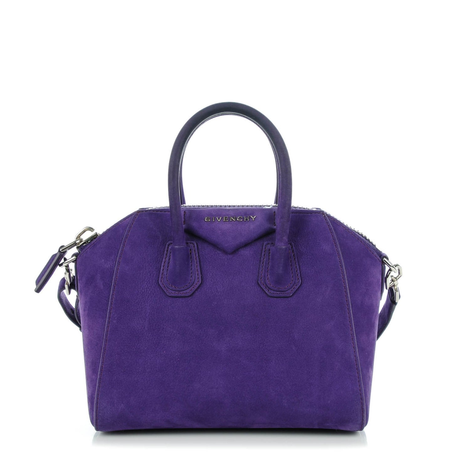 Nubuck Mini Antigona Purple