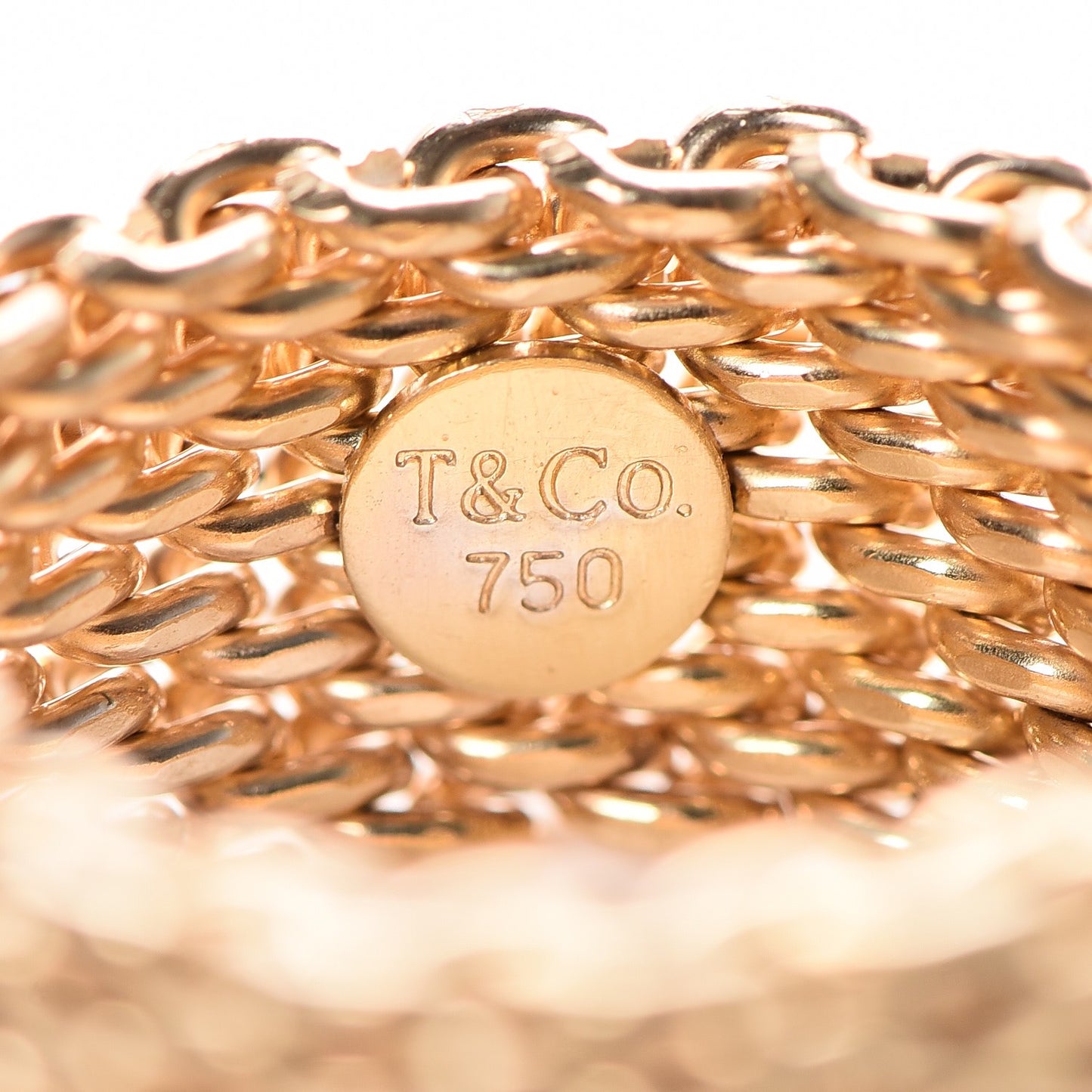 18K Yellow Gold Wide Somerset Ring 6