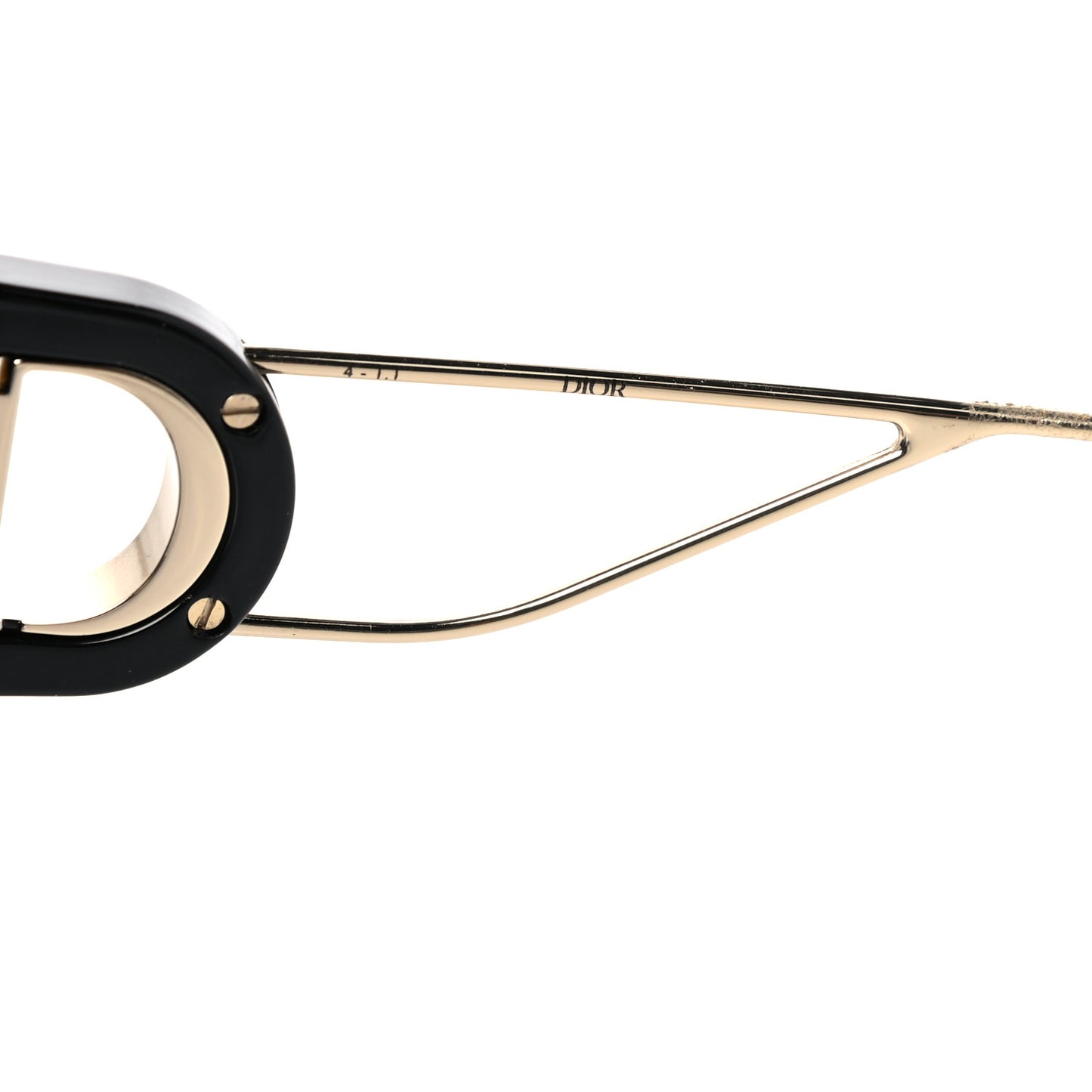 Acetate Square 30 Montaigne Sunglasses Black