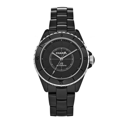 Chanel Stainless Steel Ceramic 38mm J12 Phantom Automatic Watch Black 1 of 5