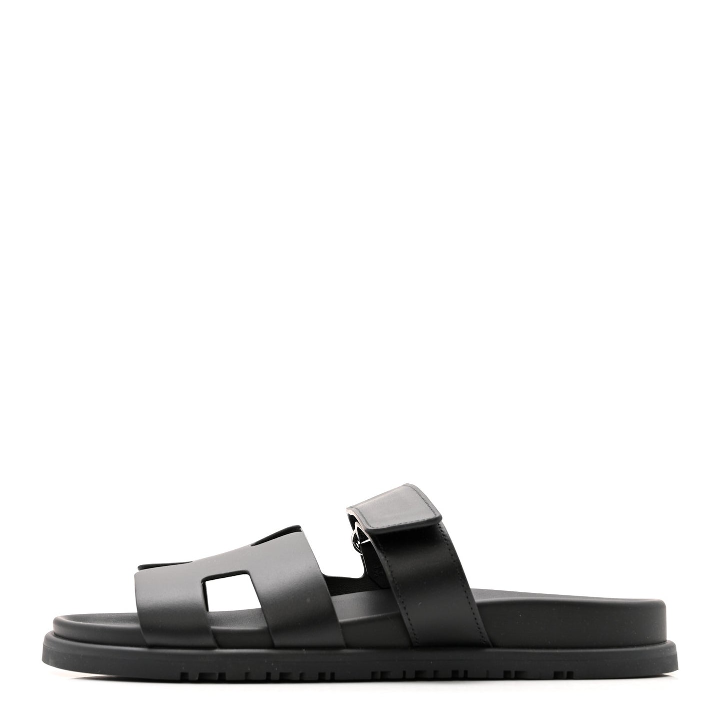 Calfskin Womens Chypre Sandals 38 Black