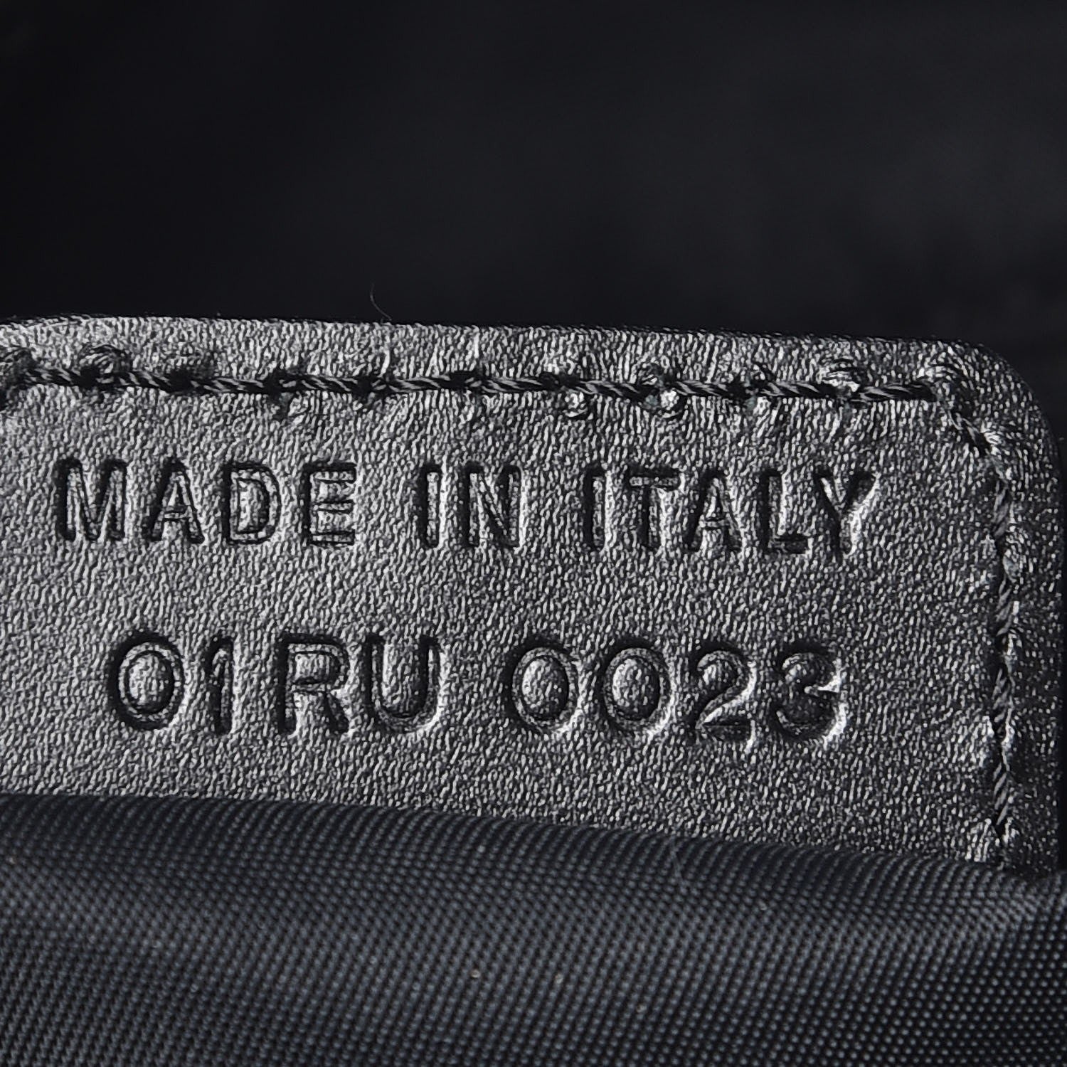 Christian Dior Monogram Double Saddle Bag Black 7 of 7