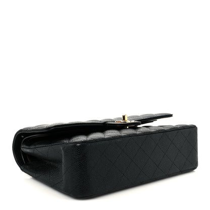 Chanel Caviar Quilted Medium Double Flap Black 4 of 12