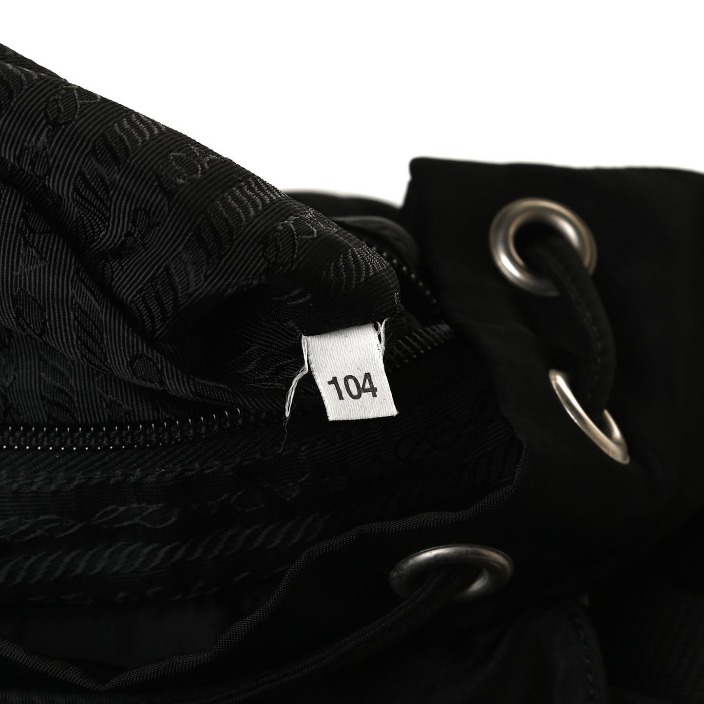 Nylon Vela Small Backpack Black