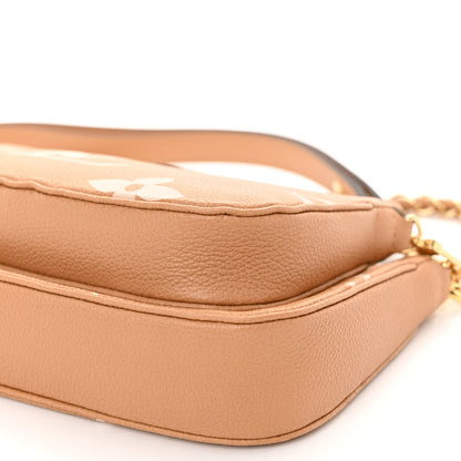 Louis Vuitton Empreinte Monogram Giant Multi Pochette Accessories Arizona Creme 11 of 11