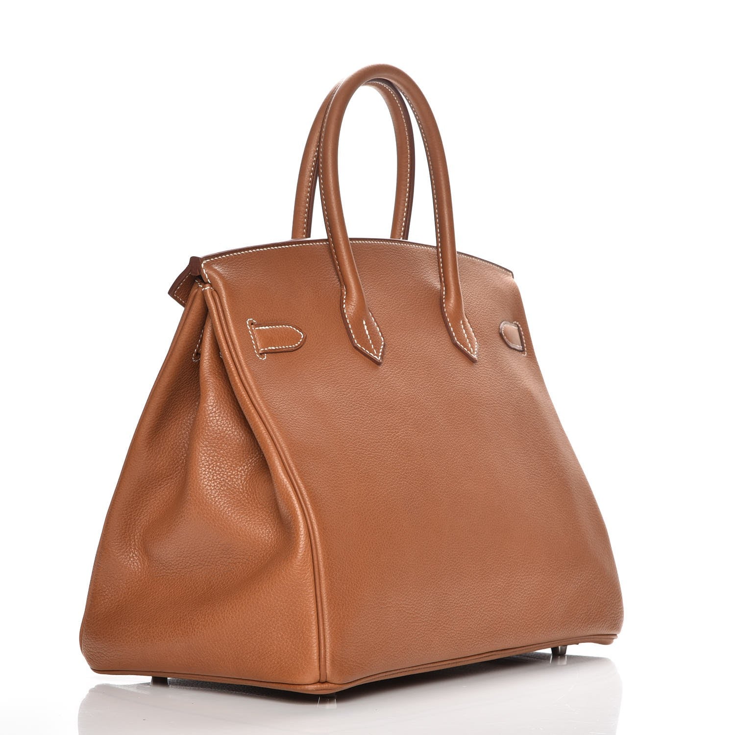 Hermes Natural Barenia Faubourg Birkin 35 Fauve 3 of 29