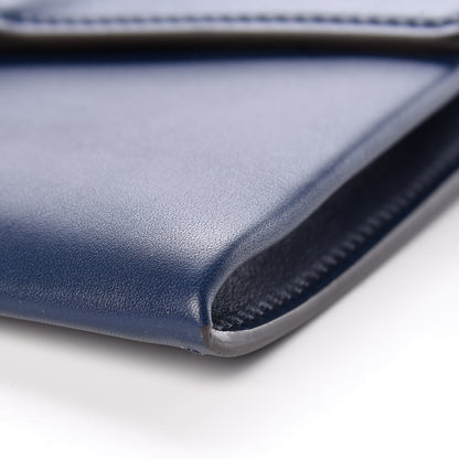 Gucci Calfskin Small Sylvie Wristlet Clutch Blue Agata 10 of 10