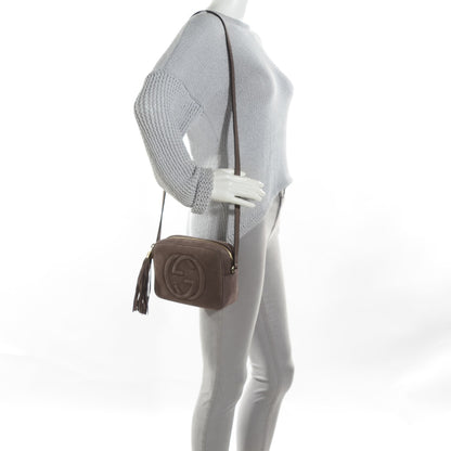 Gucci Vitello Range Small Soho Disco Bag Grey Field 2 of 7