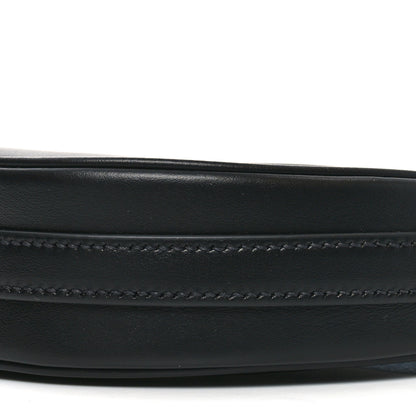 Prada Soft Calfskin Arque Shoulder Bag Black 9 of 10