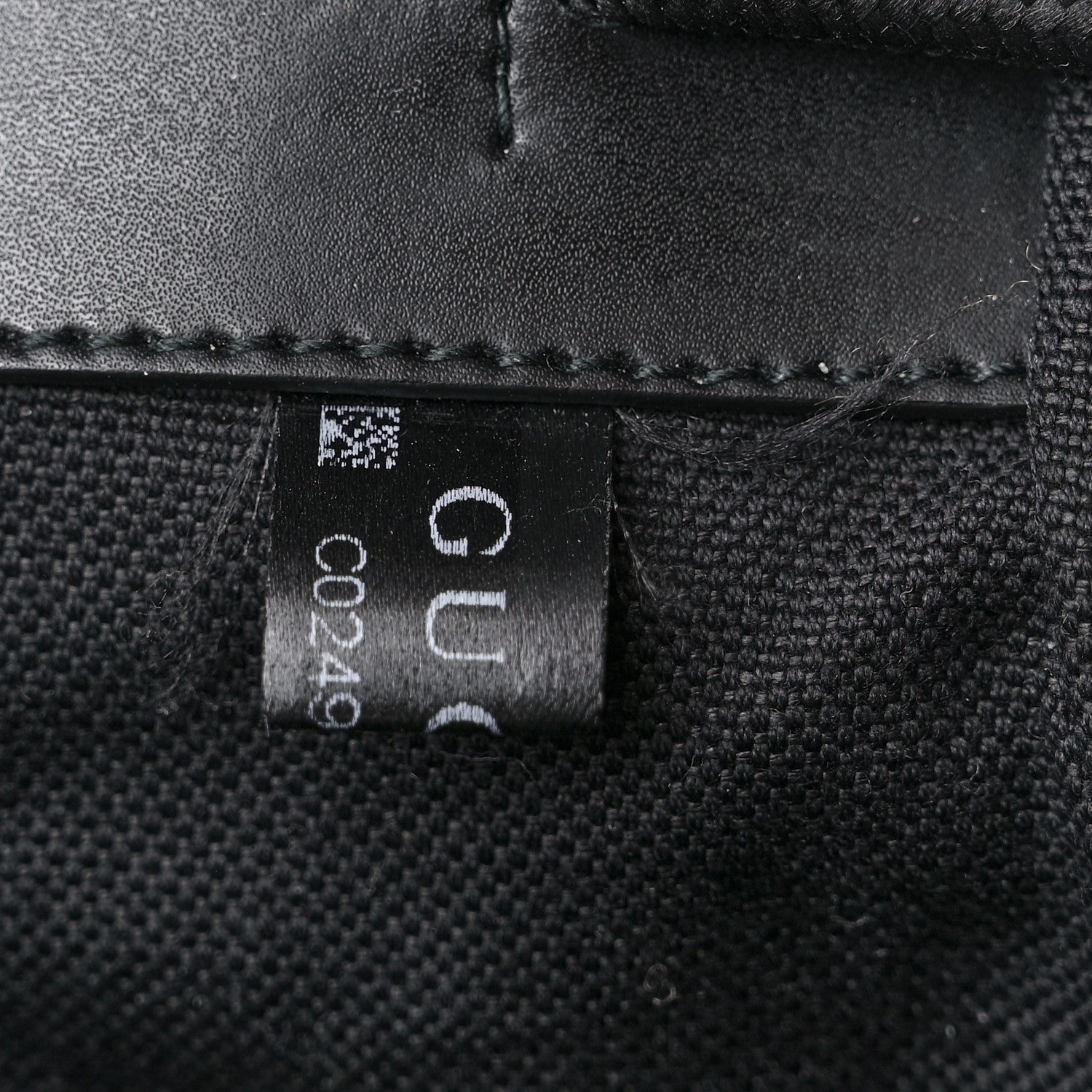 Gucci Soft GG Supreme Monogram Appia Calfskin Web Double Buckle Backpack Black 7 of 9