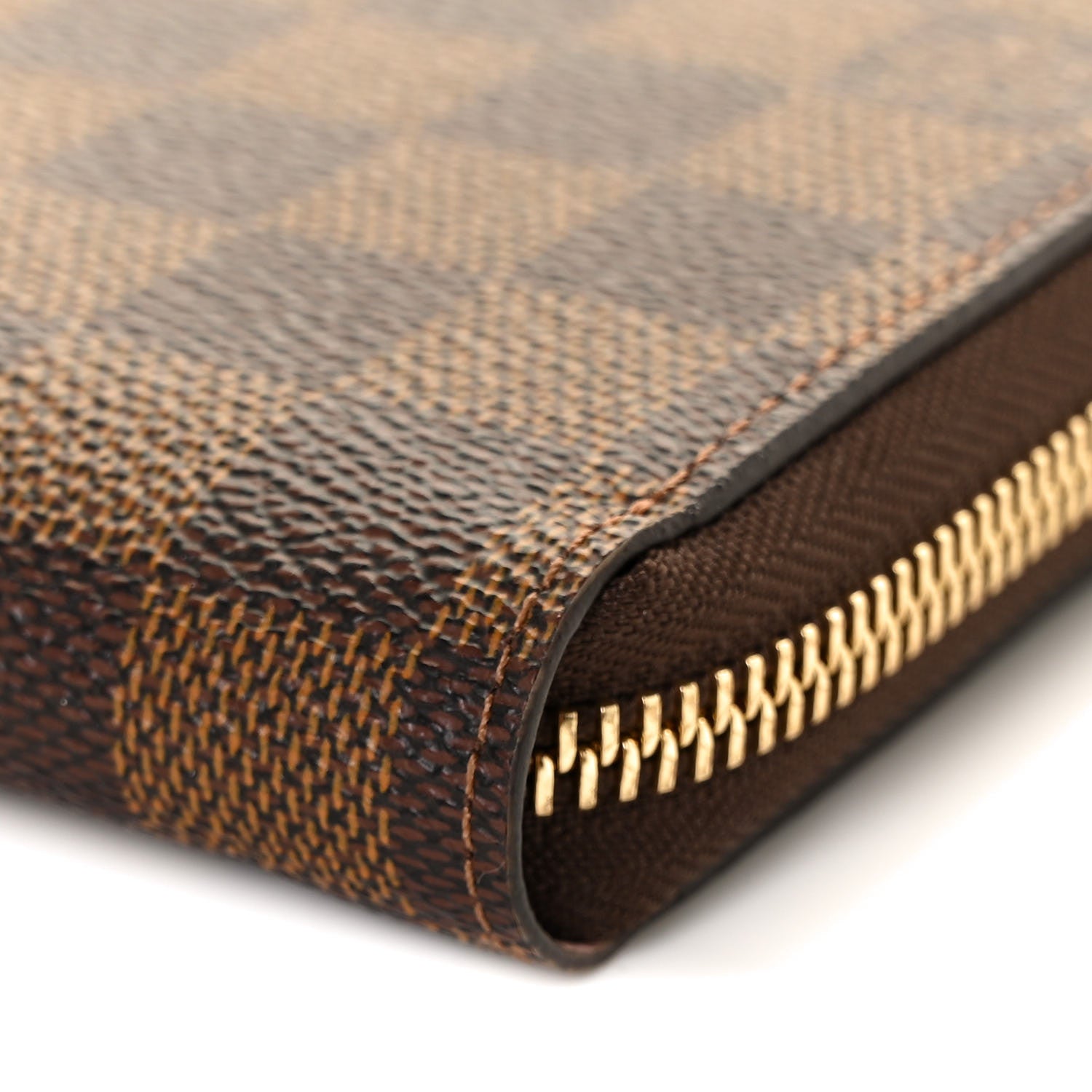 Louis Vuitton Damier Ebene Zippy Wallet Rose Ballerine 8 of 8