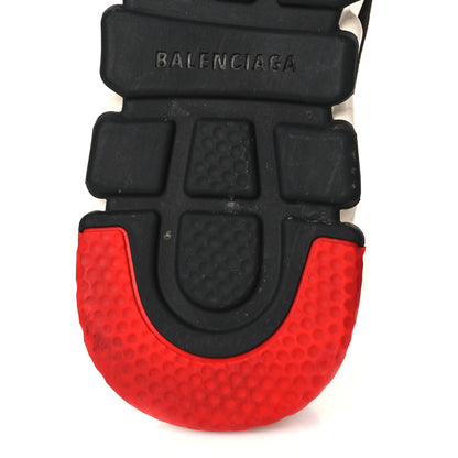 Balenciaga Neoprene Knit Womens Speed Sneakers 37 Black White Red 9 of 9
