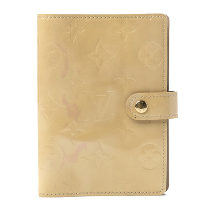 Louis Vuitton Vernis Small Ring Agenda Cover Blanc Corail 1 of 7