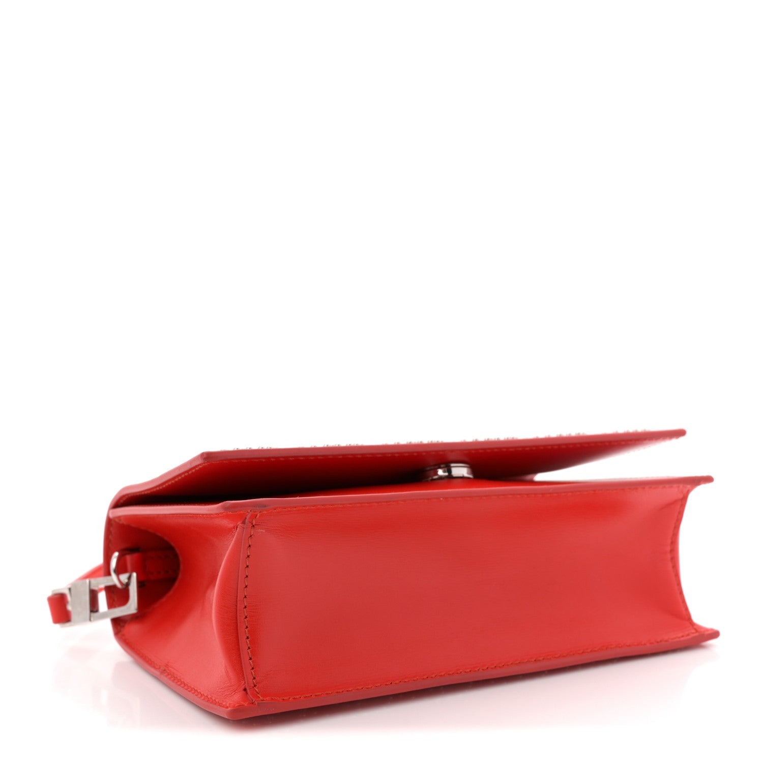 Alaia Calfskin Arabesque Studded Franca Crossbody Piment 5 of 11