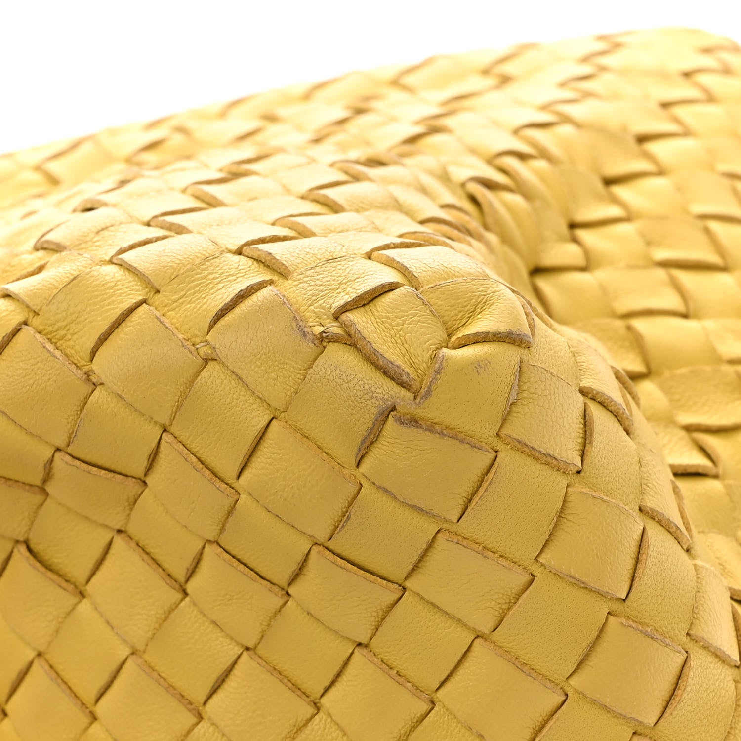 Bottega Veneta Nappa Intrecciato Cube Messenger Chartreuse 10 of 17