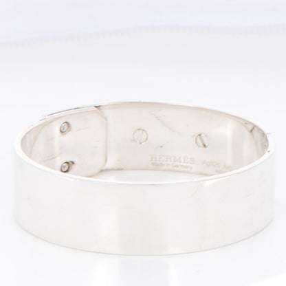 Hermes Sterling Silver MM Collier De Chien Bracelet SH 3 of 7