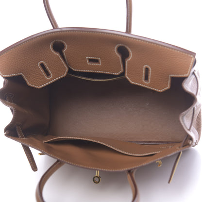 Hermes Togo Birkin 30 Gold 5 of 11
