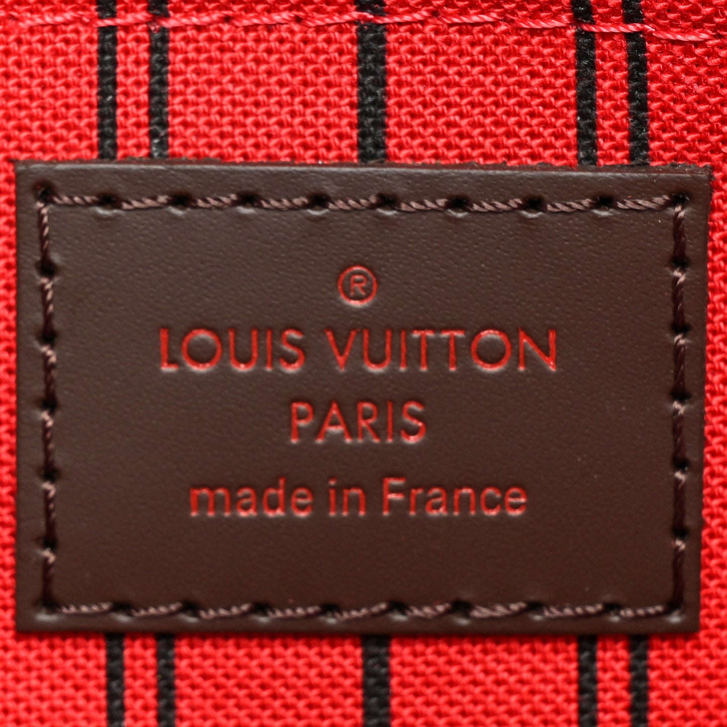 Damier Ebene Neverfull MM GM Pochette