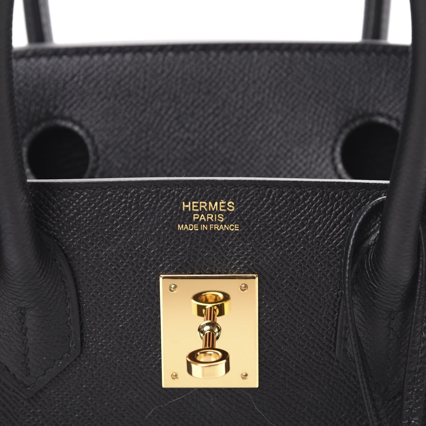 Epsom Birkin 30 Black