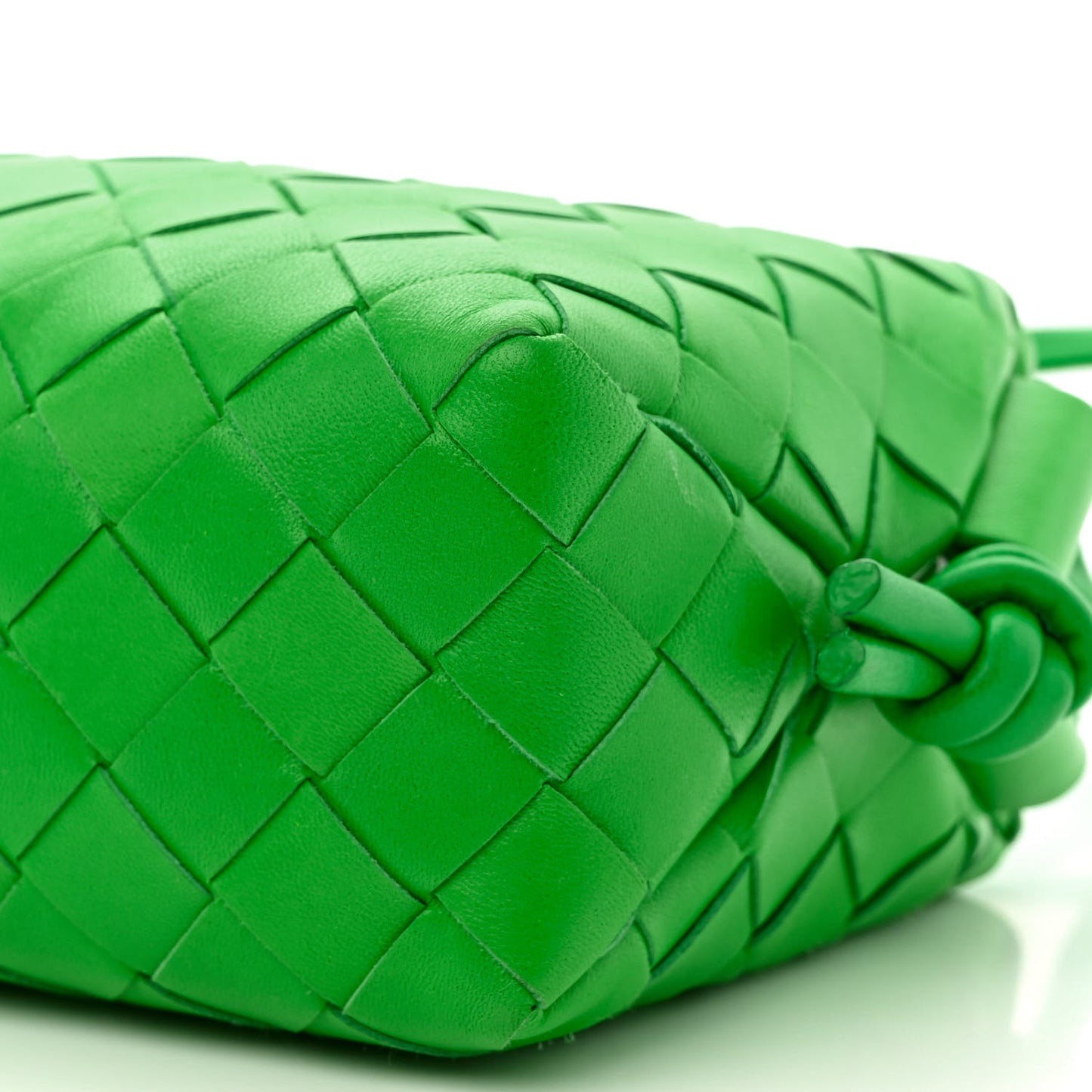 Nappa Intrecciato Mini Loop Camera Bag Parakeet