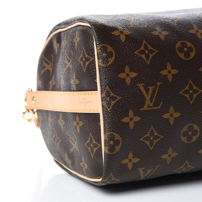 Louis Vuitton Monogram Speedy Bandouliere 25 8 of 9