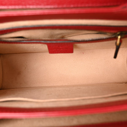 Gucci GG Supreme Monogram Small Queen Margaret Top Handle Bag Red 5 of 13