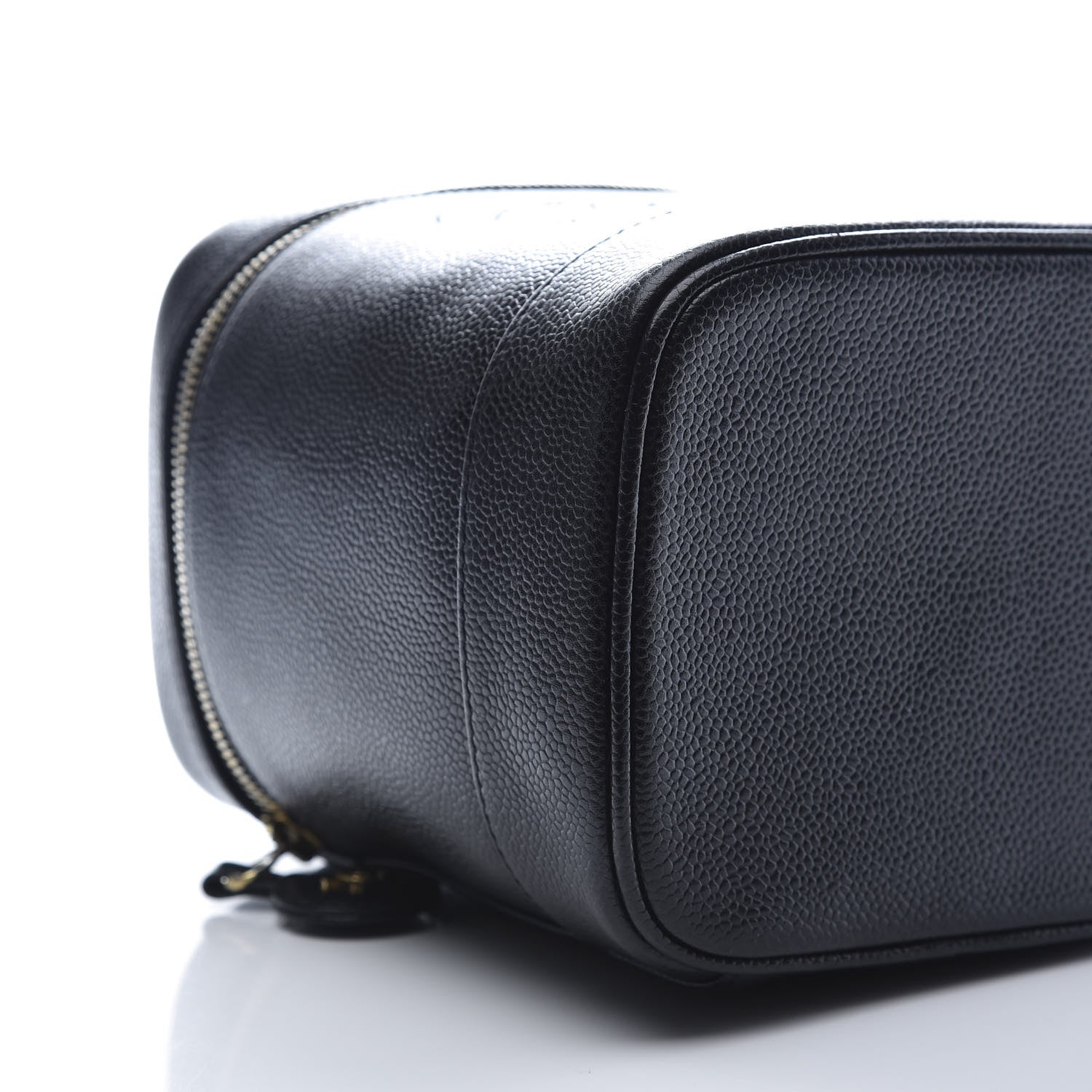 Chanel Caviar Vanity Cosmetic Case Black 9 of 10