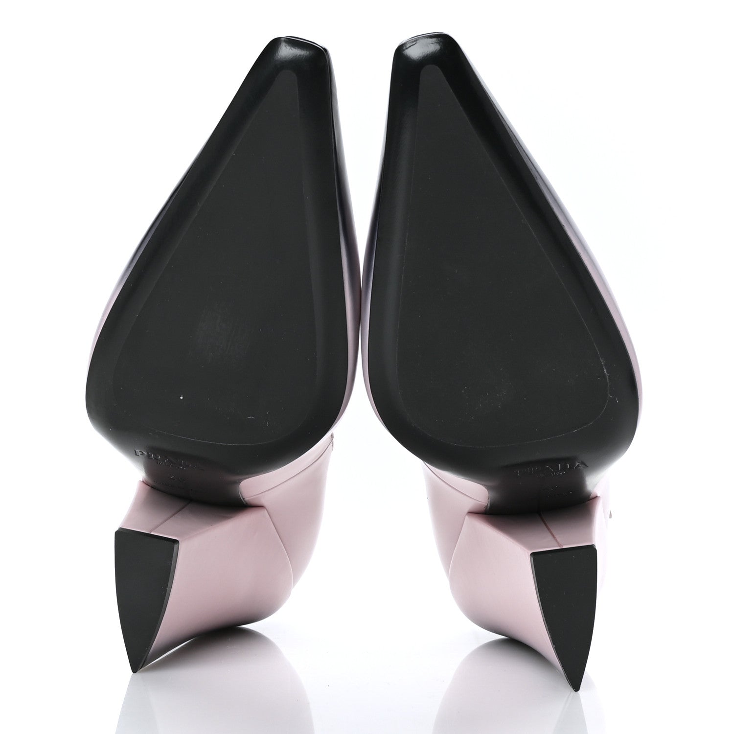 Prada Spazzolato Modellerie Mary Jane 95mm Pumps 40 Alabastro 5 of 7
