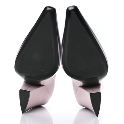 Prada Spazzolato Modellerie Mary Jane 95mm Pumps 40 Alabastro 5 of 7