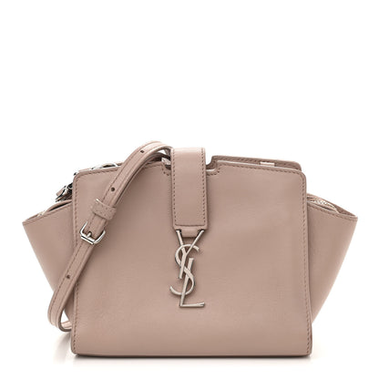 Saint Laurent Calfskin Monogram Toy Cabas Pale Blush 1 of 10