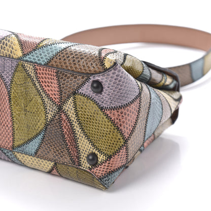 Bottega Veneta Ayers Patchwork Medium Piazza Bag Multicolor 8 of 10