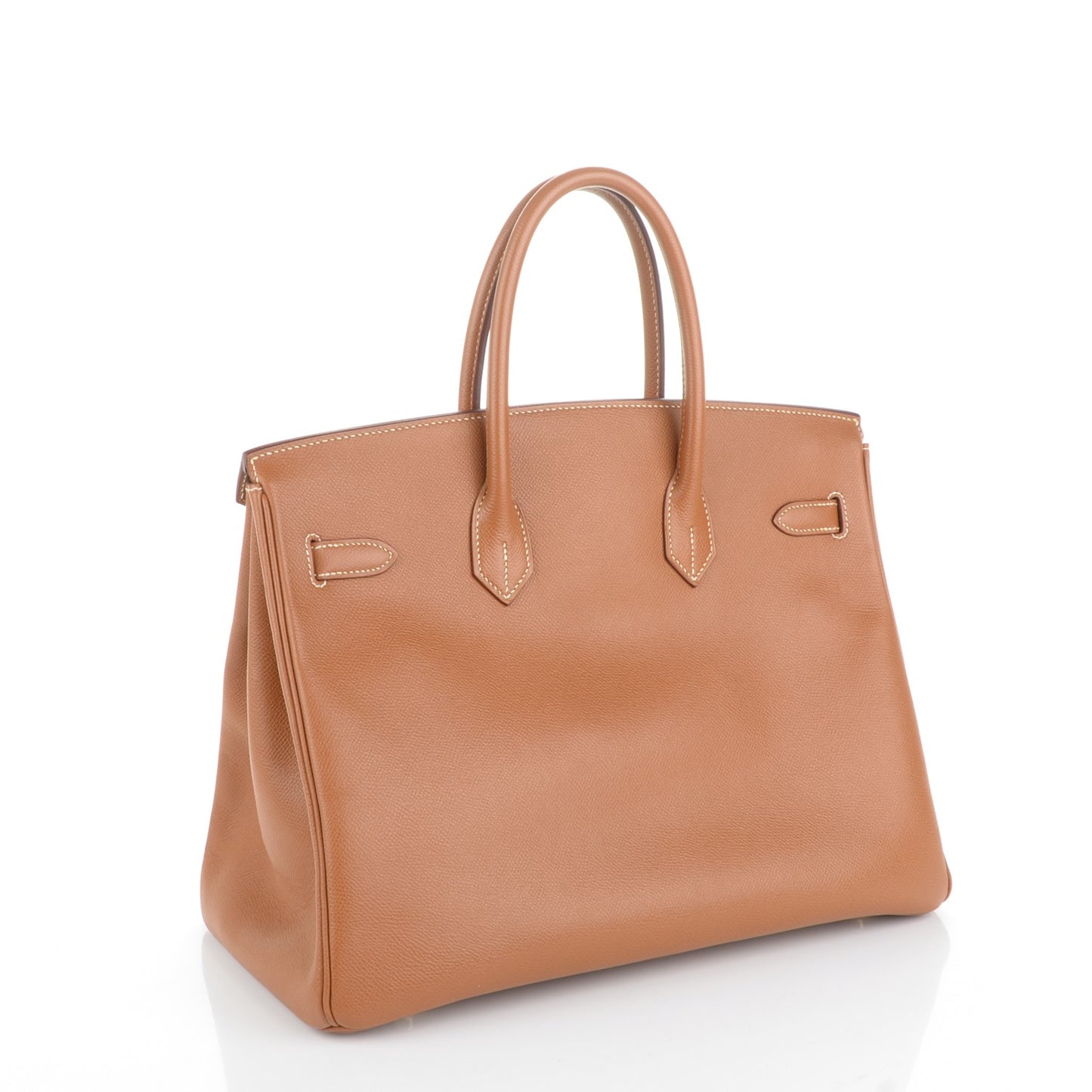 Epsom Birkin 35 Gold