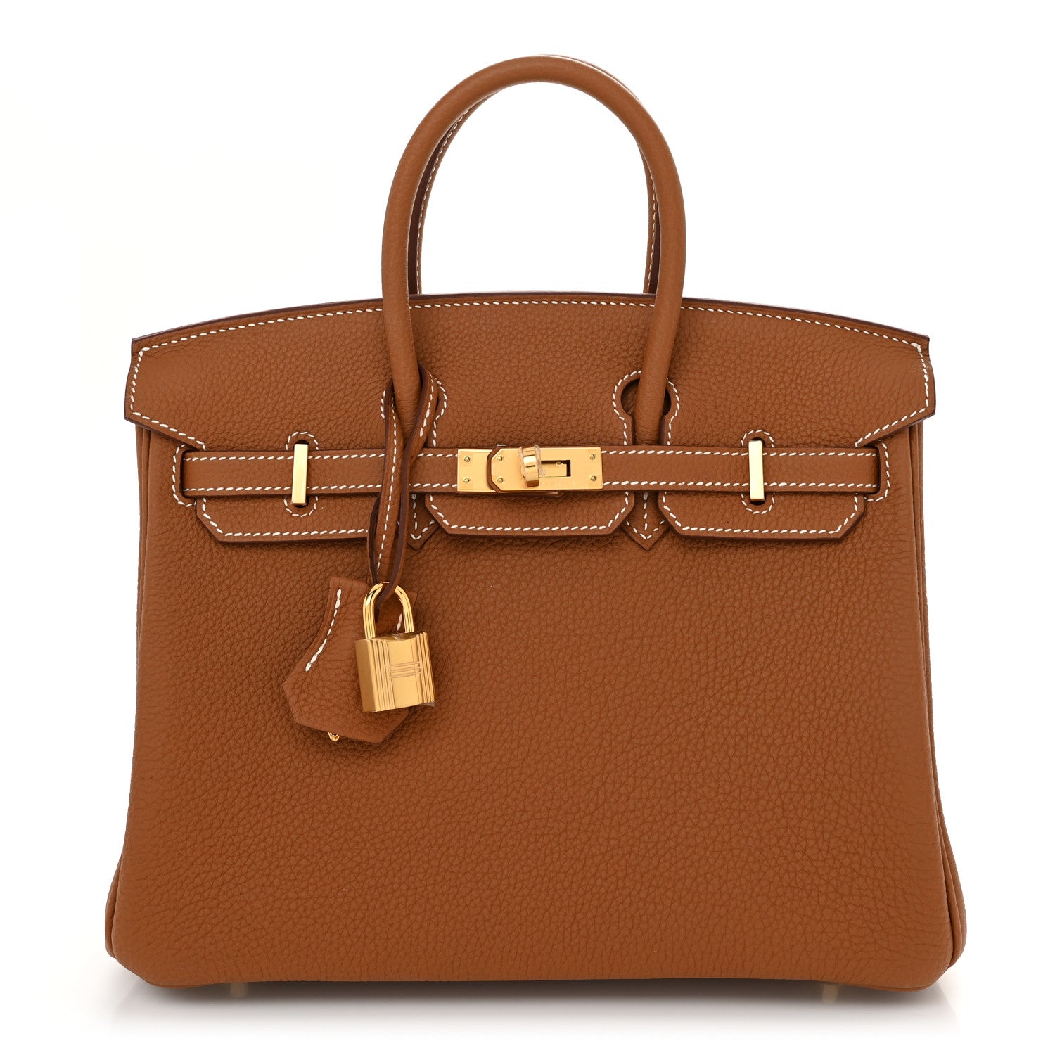 Hermes Togo Birkin 25 Gold 1 of 14