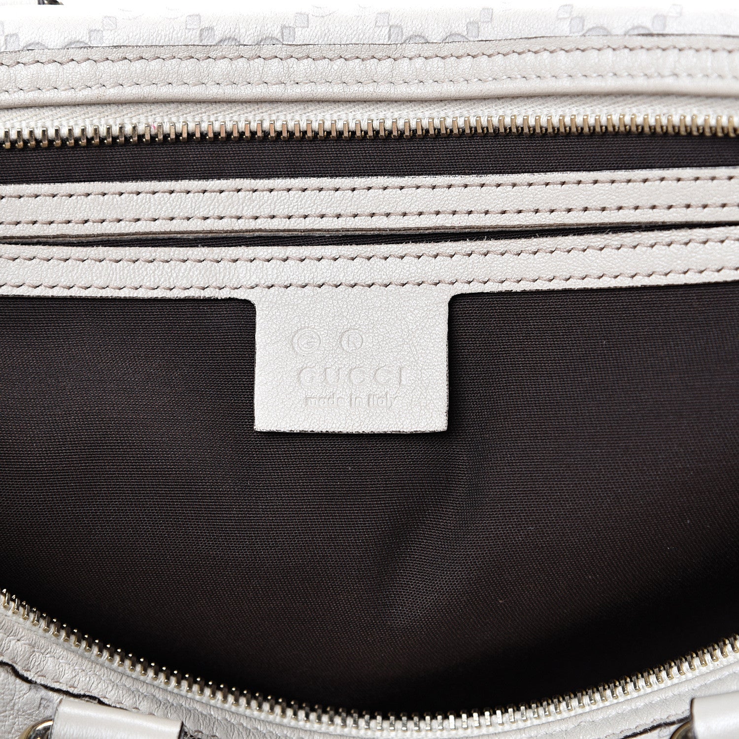 Gucci Guccissima Medium Joy Boston Off White 5 of 12