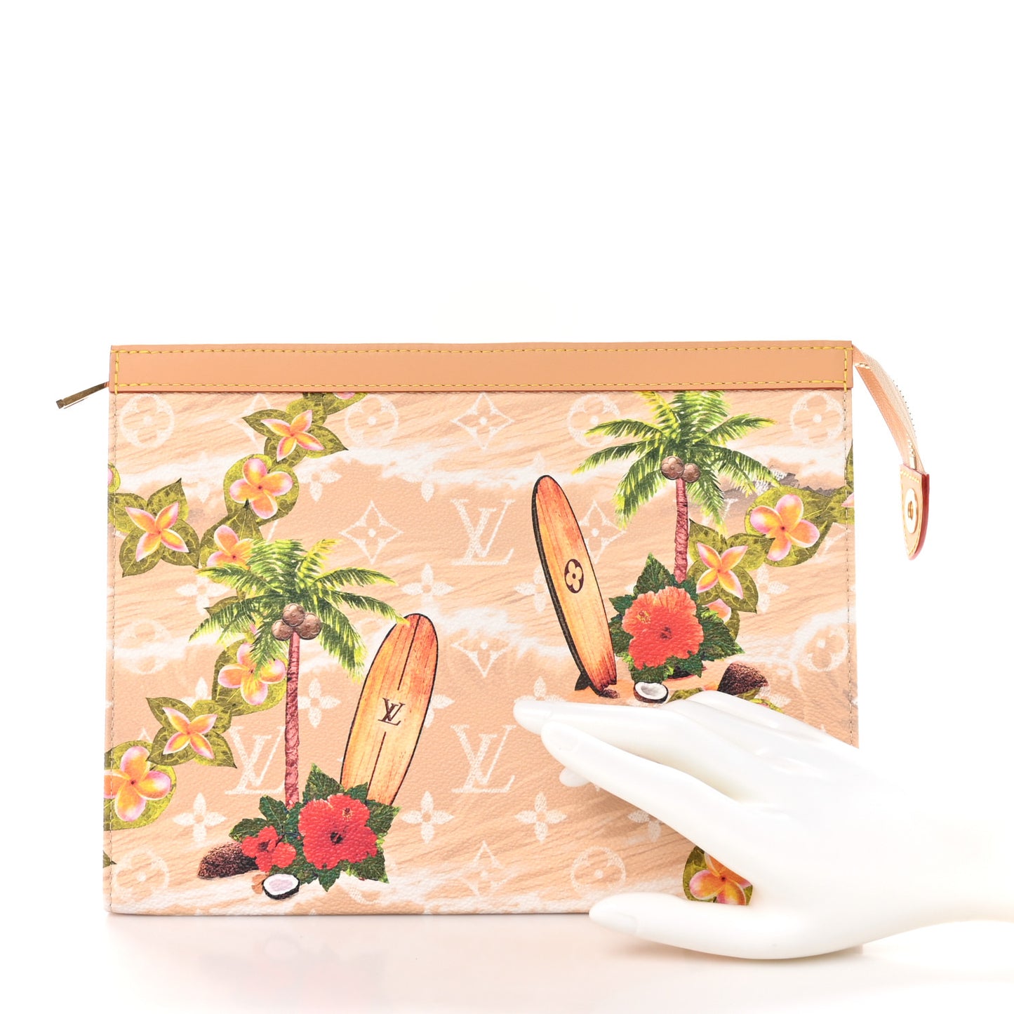 Monogram Surfin' Pochette Voyage Sand
