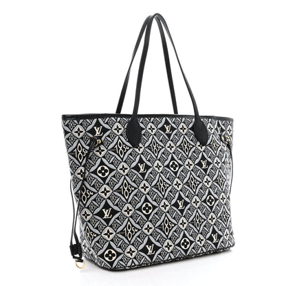 Louis Vuitton Jacquard Since 1854 Neverfull MM Grey 4 of 13
